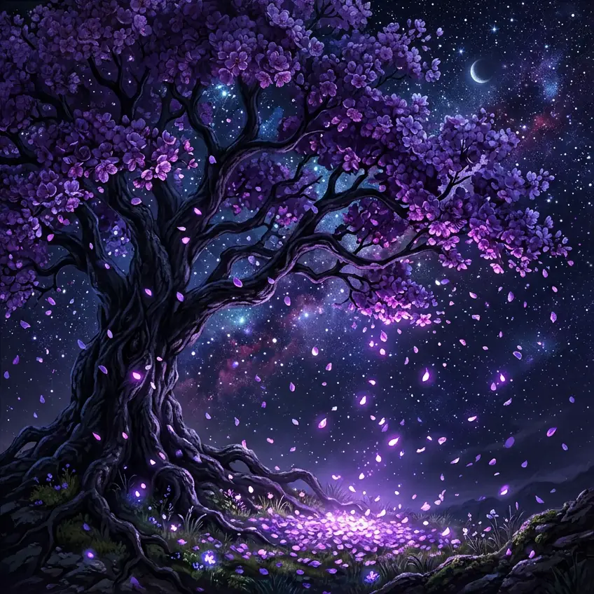 The Shadow Sakura tree